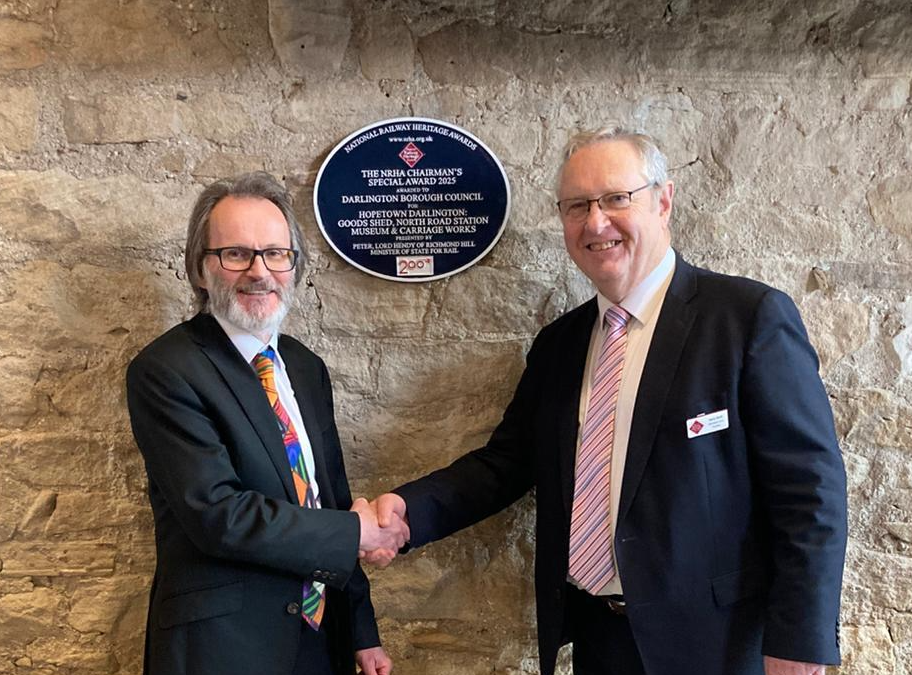 Hopetown Darlington celebrates NRHA Chairman’s Special Award with plaque unveiling ceremony